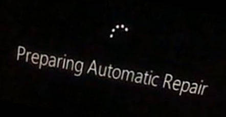 Windows 8 Automatic Repair Loop screen